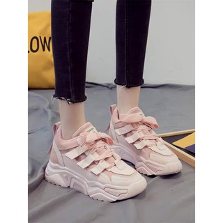 giày nữ🏀 Yến Yến Sport🏀 giày thể thao nữ fashion đế răng cưa  from cứng