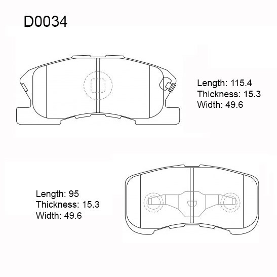 MÁ PHANH ĐĨA TRƯỚC TOYOTA WIGO AKAMON THAILAND