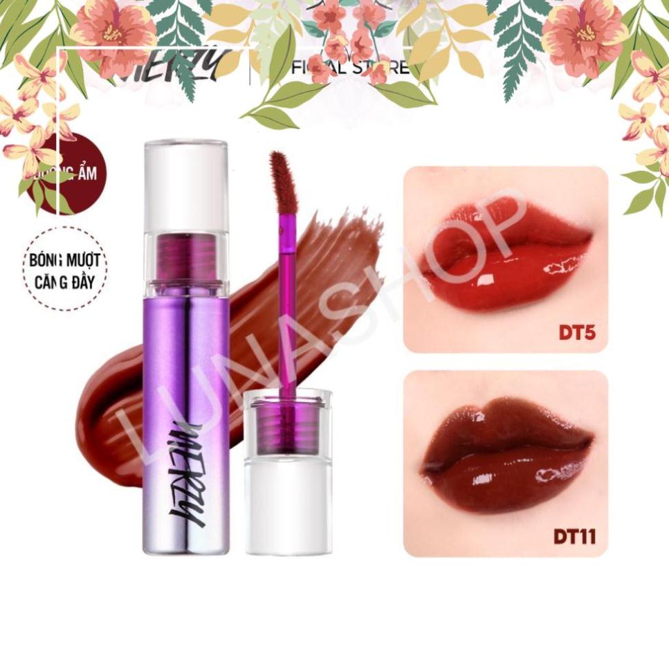 Son tint bóng siêu lì cho đôi môi căng mọng Merzy Aurora Dewy Tint 5.5g LUNASHOP