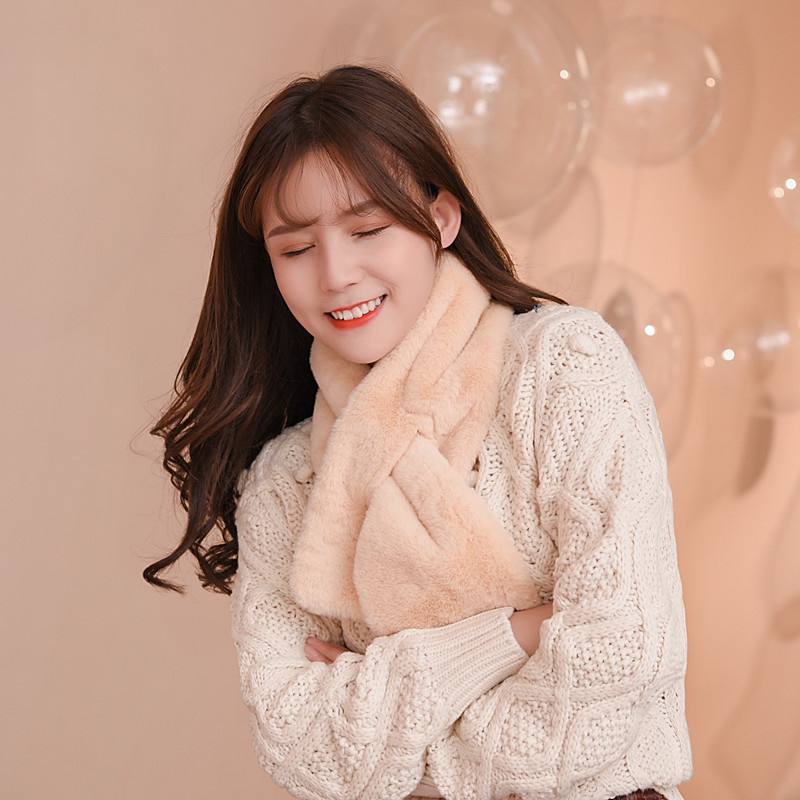 Khăn choàng mùa đông Hàn Quốc dễ thương cho nữ