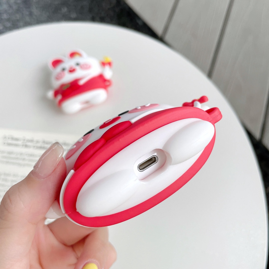 Vỏ Bảo Vệ Hộp Sạc Tai Nghe AirPods3 Gen AirPods3 2021 3 Bằng Silicon Hình Đũa Thần Dễ Thương Tiện Dụng Ốp