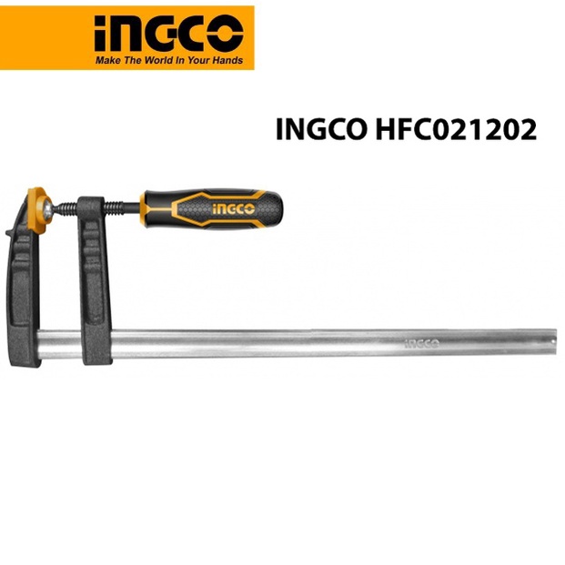 Kẹp gỗ chữ F INGCO cao cấp nhiều size ( Vam Kẹp Gỗ Chữ F )