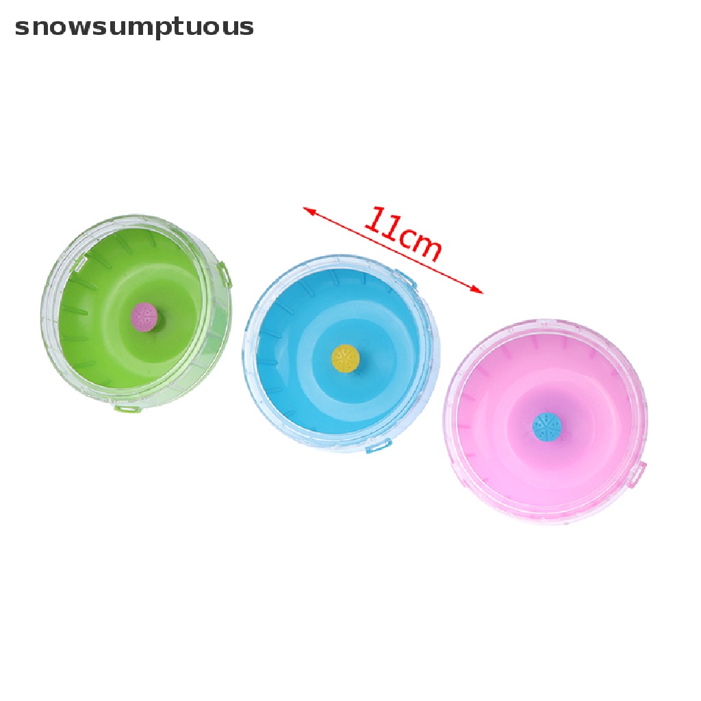 Bánh xe chạy bộ đồ chơi bằng nhựa đáng yêu dành cho chuột hamster