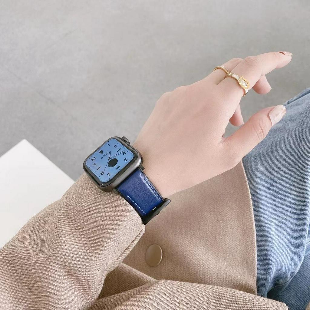 Dây đeo bằng cao su thích hợp cho đồng hồ Apple Watch Se / 6 / 5 / 4 / 3 / 2 / 1 42mm 38mm 40mm 44mm