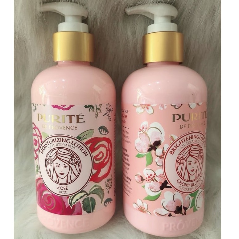 Dầu Gội Purite By Provence Hương Hoa Anh Đào Và Hoa Hồng 650ml [SooheeCos] DG213