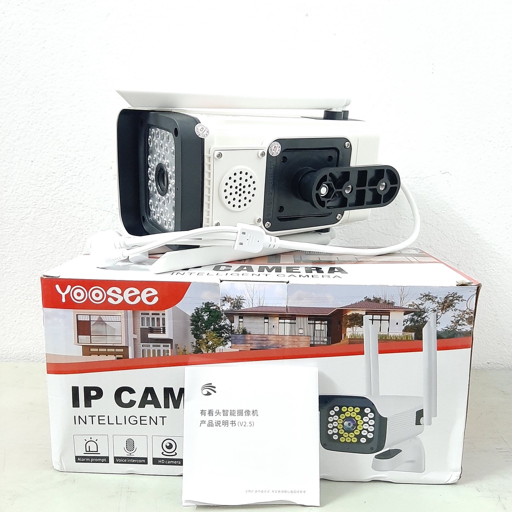 Camera Yoosee ⚠️ FREESHIP ⚠️ ngoài trời, 4 râu, Camera wifi yoosee quay 360, có màu ban đêm, báo động, đàm thoại 2 chều.
