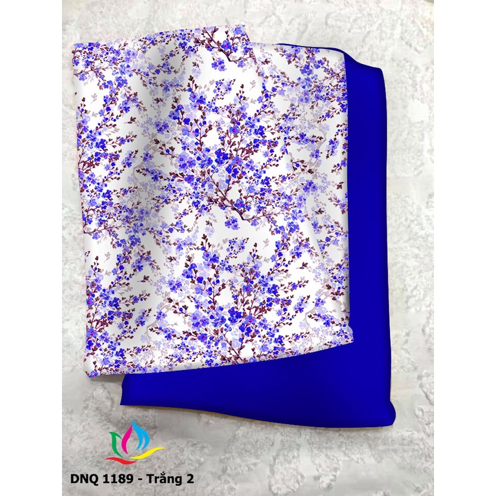 Vải áo dài hoa nhí