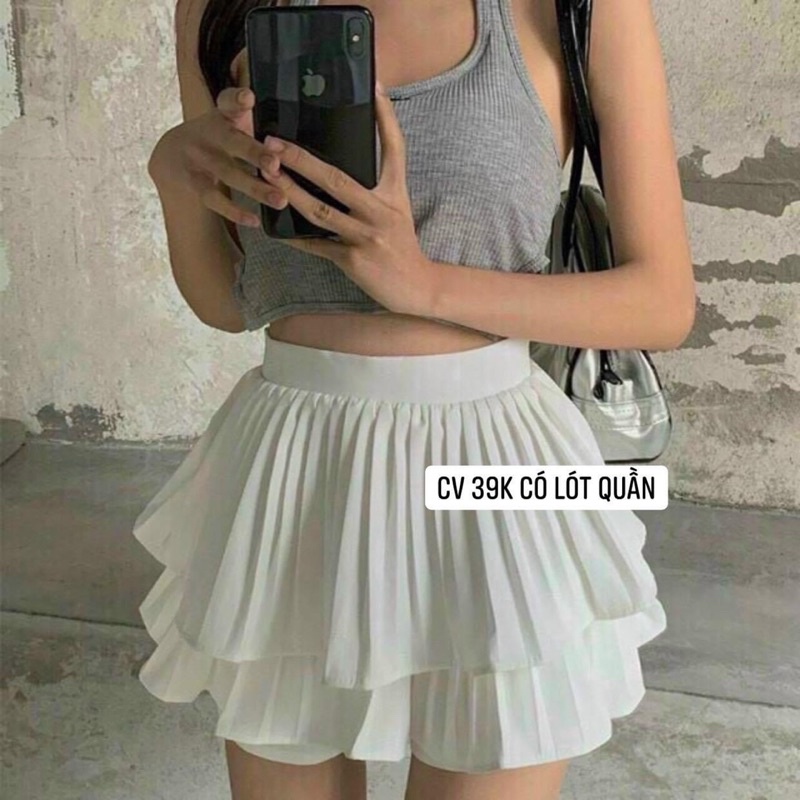 Chân váy có lót quần xịn 🐥☁️ ( Ảnh thật ) | BigBuy360 - bigbuy360.vn