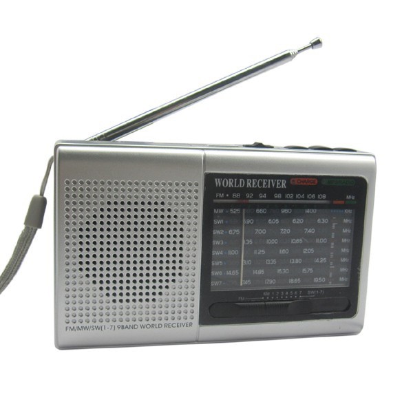 Đài radio đọc usb và thẻ nhớ kèm pin 5c SN 515UA