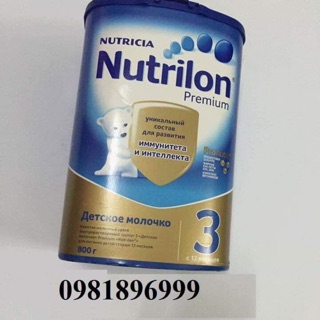Sữa xách tay nga nutrilon số 3 cho bé