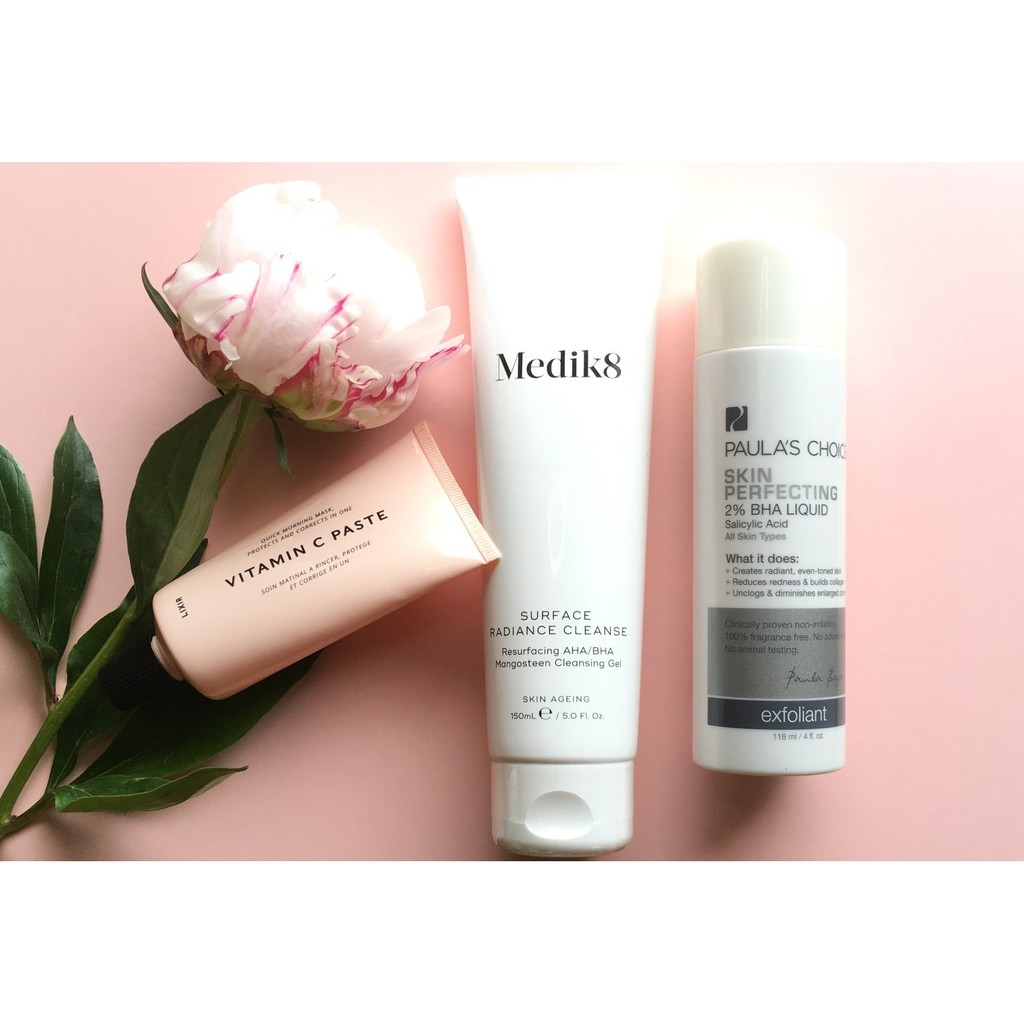 [TOP 1 SHOPEE] Sữa rửa mặt có chứa AHA/BHA Medik8 Surface Radiance Cleanse 150ml (Bill Anh) | BigBuy360 - bigbuy360.vn