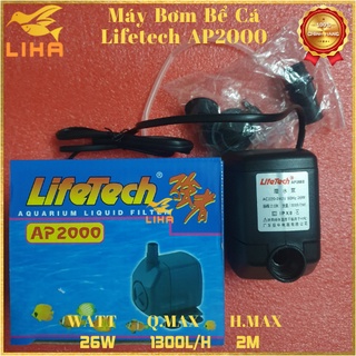 Máy Bơm Nước Hồ Cá Lifetech AP2000 - Bơm Nước Cho Hồ Cá, Thủy Canh, Tiểu Cảnh, Non Bộ