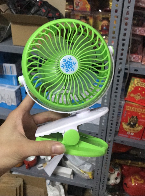 Quạt tích điện Mini fan USB 2200mAh | BigBuy360 - bigbuy360.vn