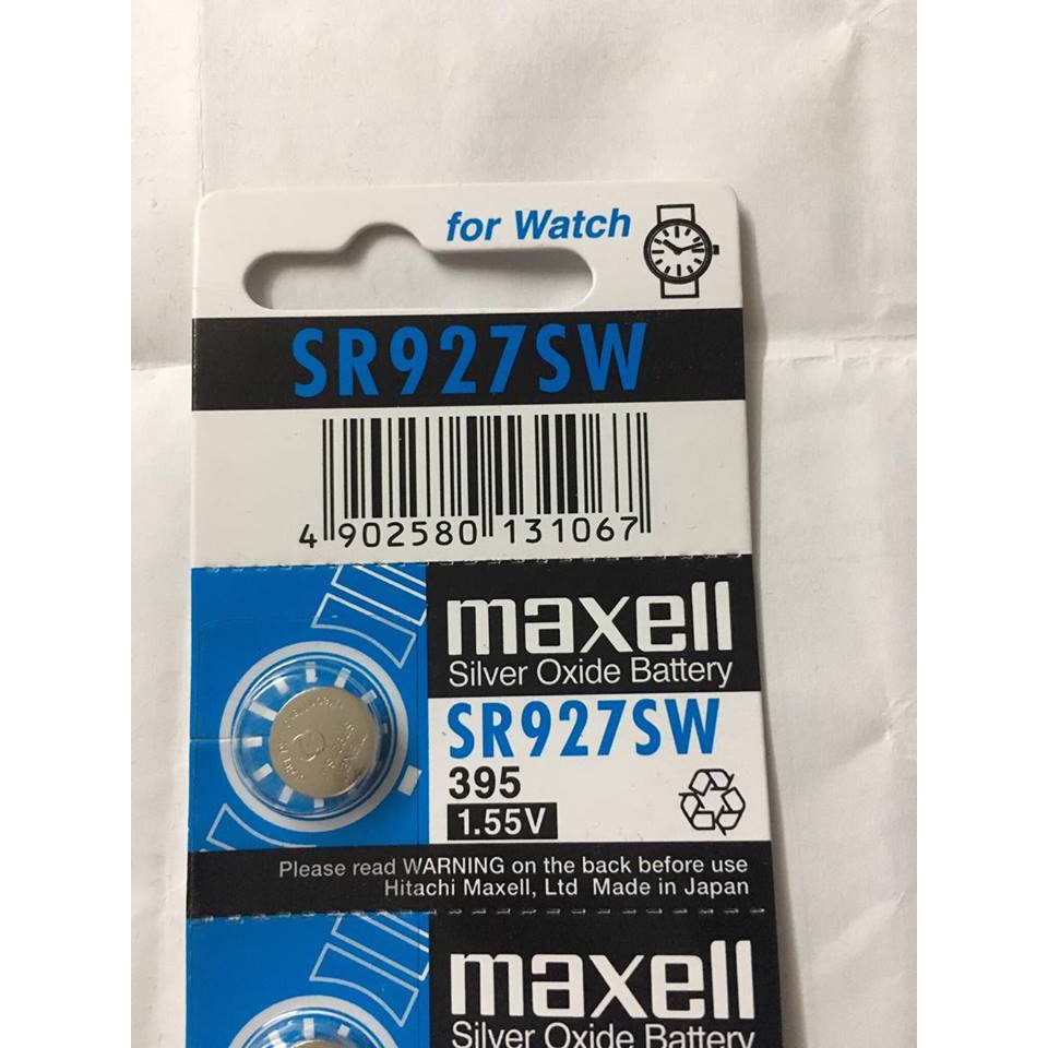 Pin nhật Maxell SR927SW SR927W SR927 927 395 chính hãng