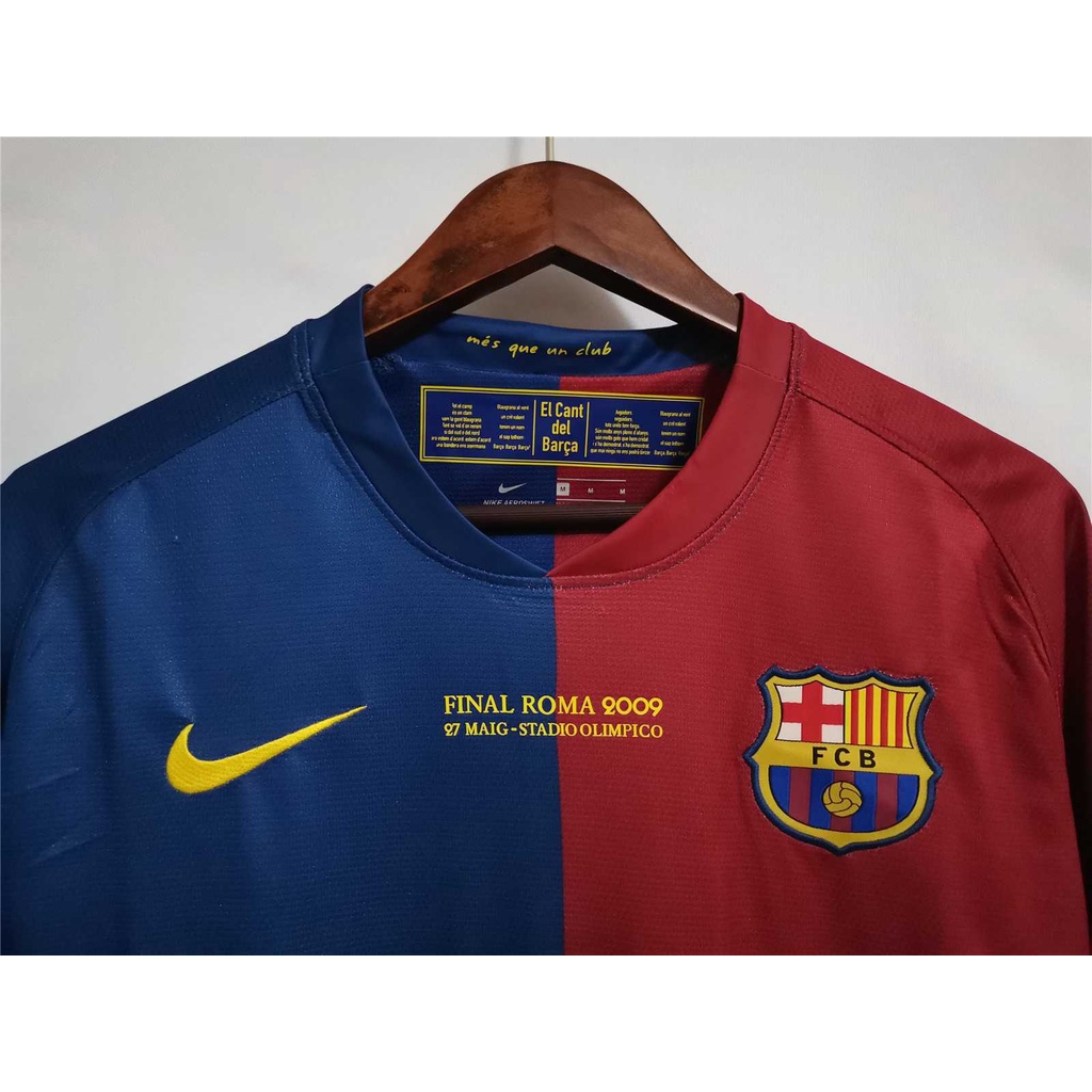 Áo Bóng Đá Đội Tuyển Barcelona 2008-09 Phong Cách Retro