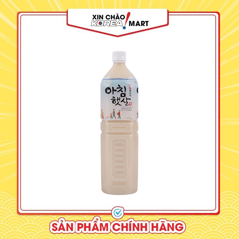 Nước gạo Hàn Quốc 1.5L Xin Chào Korea Mart