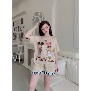 ĐỒ BỘ ĐÙI LỤA SATIN FREESIZE DƯỚI 58 ký