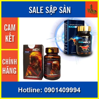 🔹 KICHMEN PLUS - KICHMEN 1h [Sinh Lý Phái Mạnh]