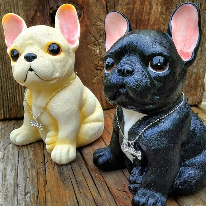 Chú Chó Bull Pháp Nhỏ Xinh Trang Trí