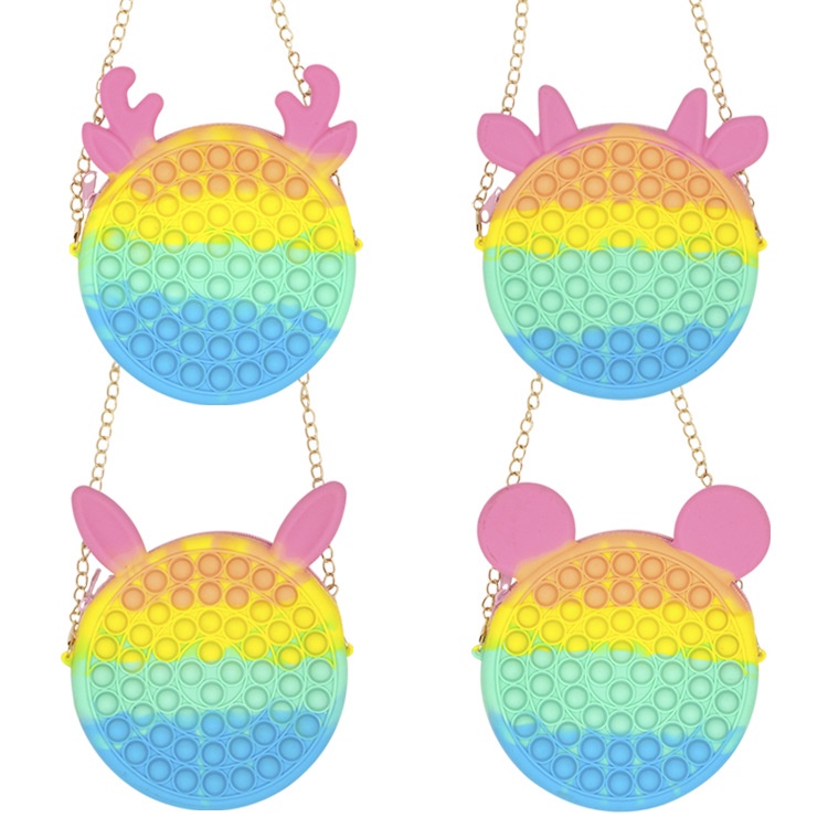 Túi Đeo Chéo Thiết Kế Đơn Giản Đồ Chơi Giảm Căng Thẳng Cho Bé