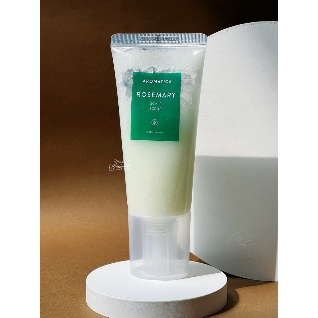Tẩy da chết da đầu AROMATICA ROSEMARY SCALP SCRUB