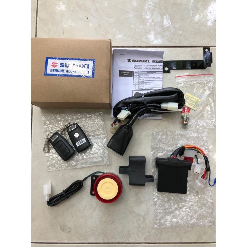 Bộ chống trộm chính hãng Suzuki Satria Fi - Raider Fi