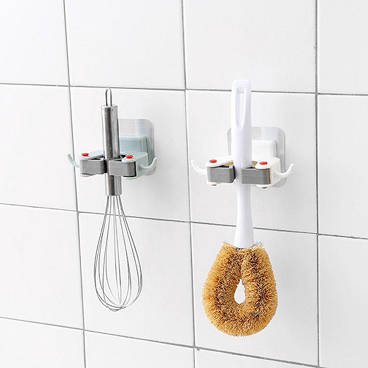 Kẹp treo chổi lau nhà và dụng cụ nhà bếp đa chức năng - DMA store