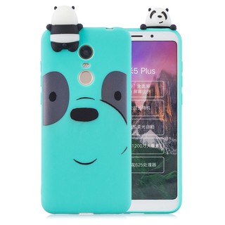 Ốp lưng silicon hình thú dễ thương cho Xiaomi Redmi 8 8A 5 5Plus Note 4