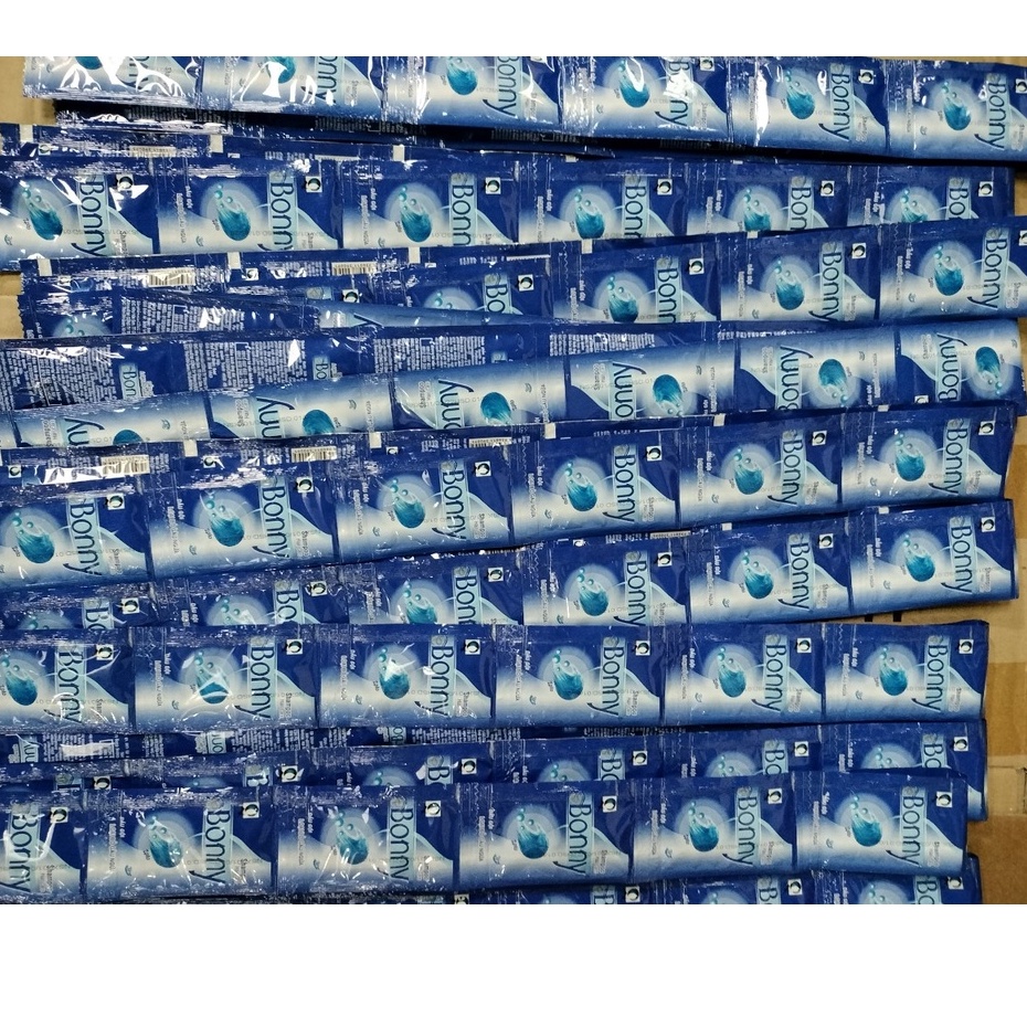 Thùng dầu gội gói hương nước hoa BONNY, dầu gội dây cho nhà nghỉ, khách sạn, hộ gia đình giá rẻ, thùng 720 gói