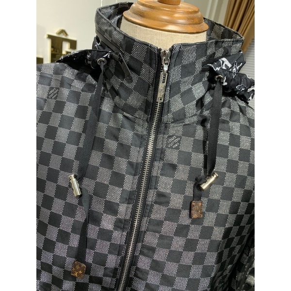 Áo khoác LV hoạ tiết 3 lớp cao cấp