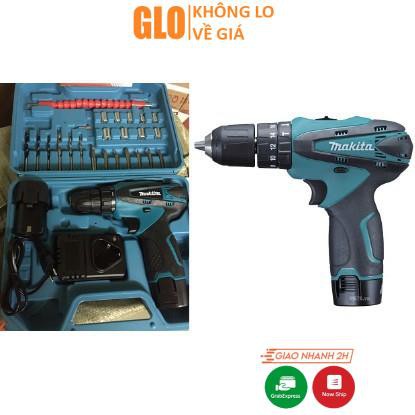 Bộ Máy Khoan Makita 2 Pin Sạc Kèm Nhiều Đầu Vặn