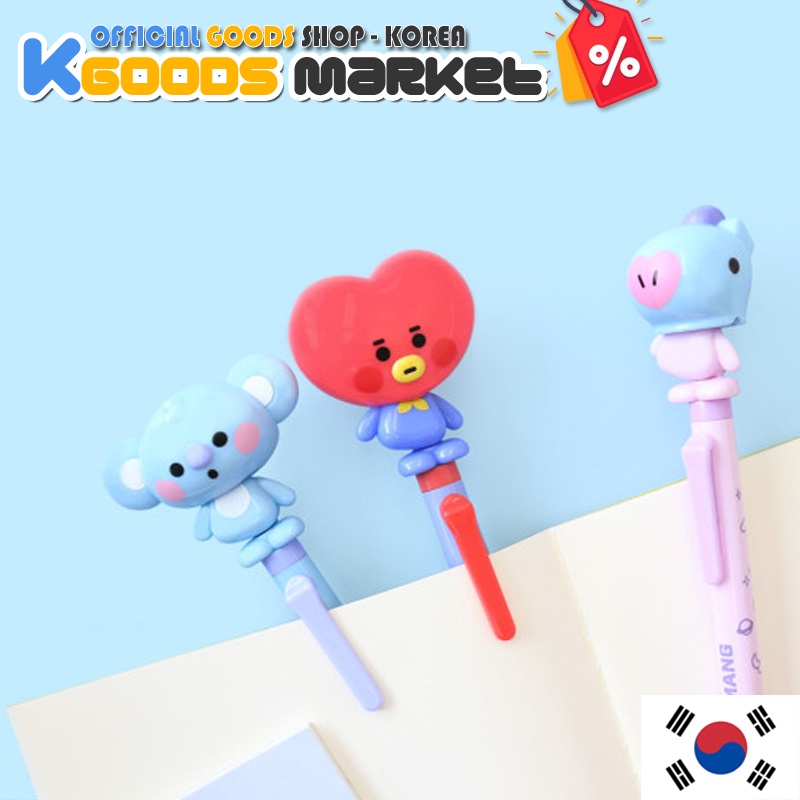 BT21 Baby Action Figure BallPen x Royche Official Goods