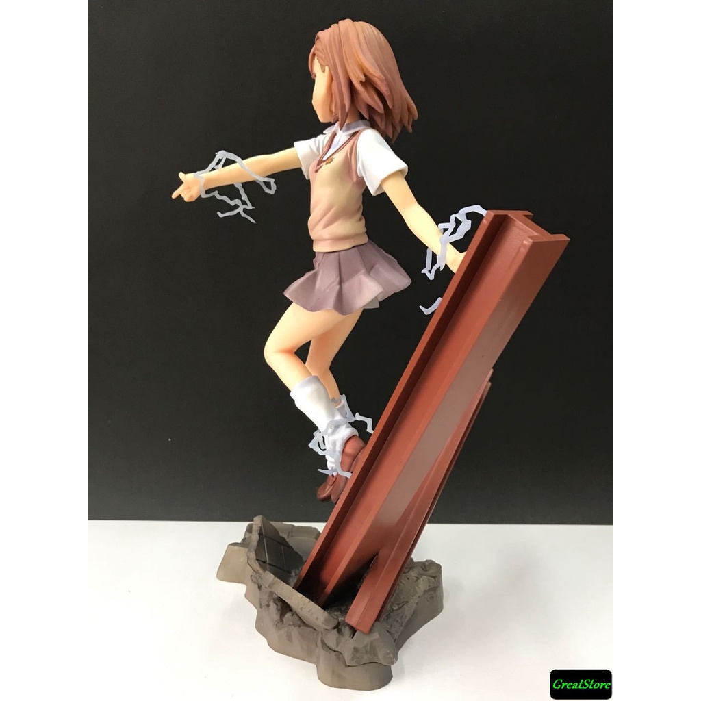 ( Sẵn ) Mô hình Figuer Anime MIKOTO MISAKA Tuyệt chiêu RailGun