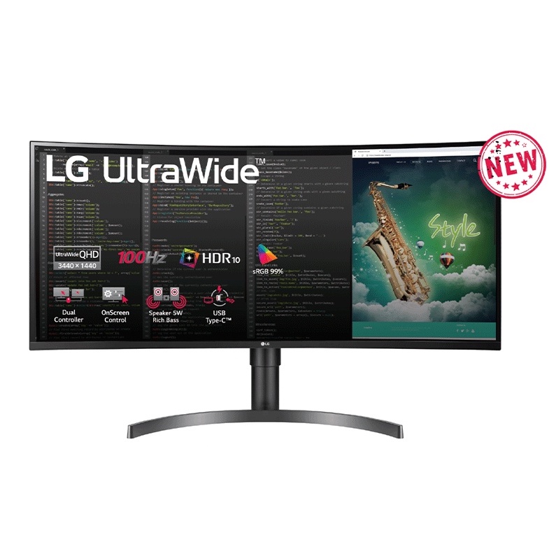 [Mã BMBAU200 giảm 7% đơn 699K] Màn hình cong LG 35WN75C-B 35&quot; 2K 100Hz HDR10 UltraWide