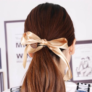 Dây buộc tóc VMCRTD Nhiều màu Scrunchie Nữ Co Giãn Nơ