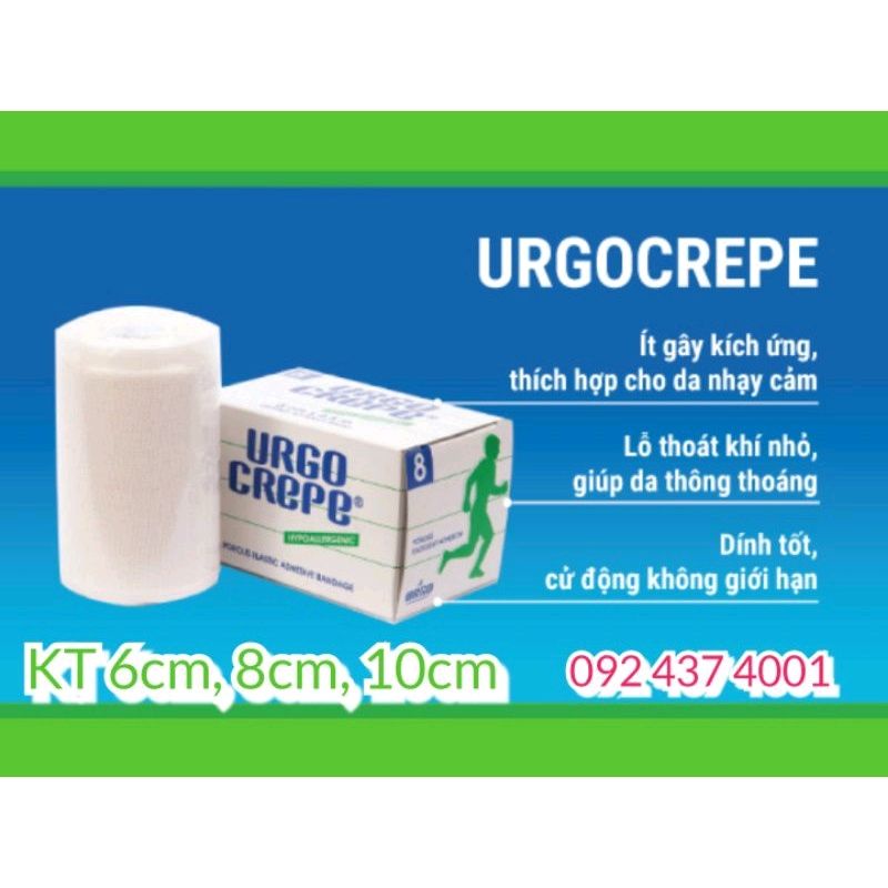 URGO CREPE 6-8-10, băng thun co giãn, Thẩm mỹ và Chỉnh hình.