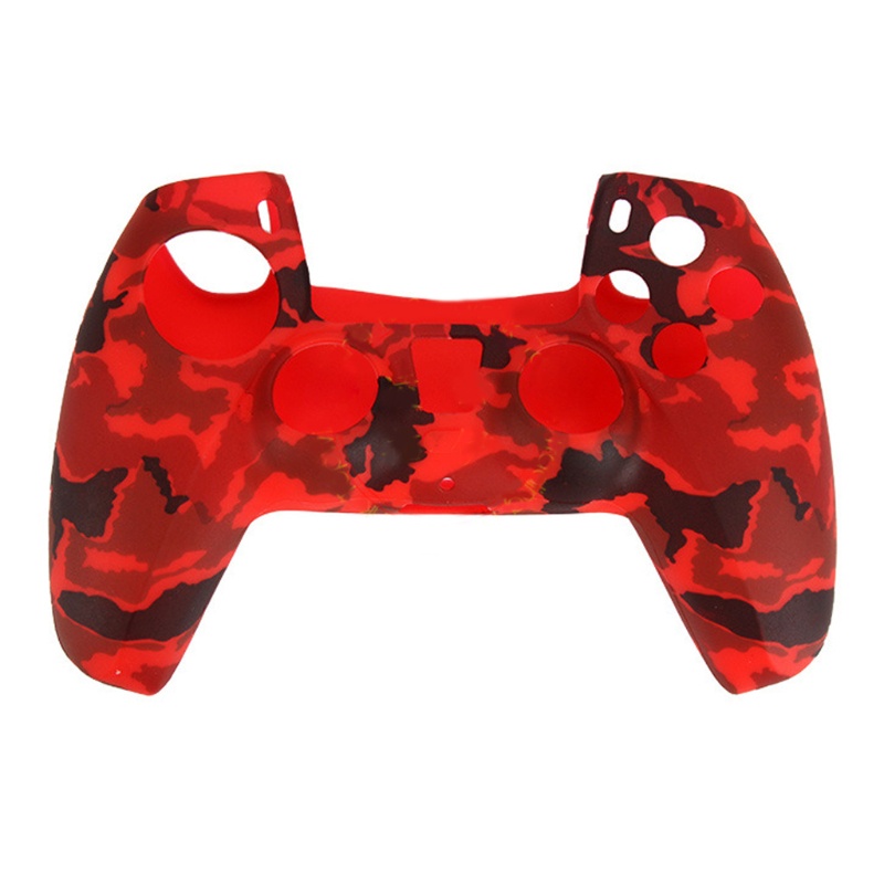 Vỏ Silicon Họa Tiết Rằn Ri Bảo Vệ Cho Tay Cầm Chơi Game PlayStation PS5