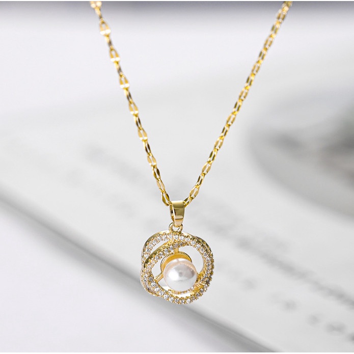 Dây Chuyền Nữ Titan Ko Han Rỉ TT 3727