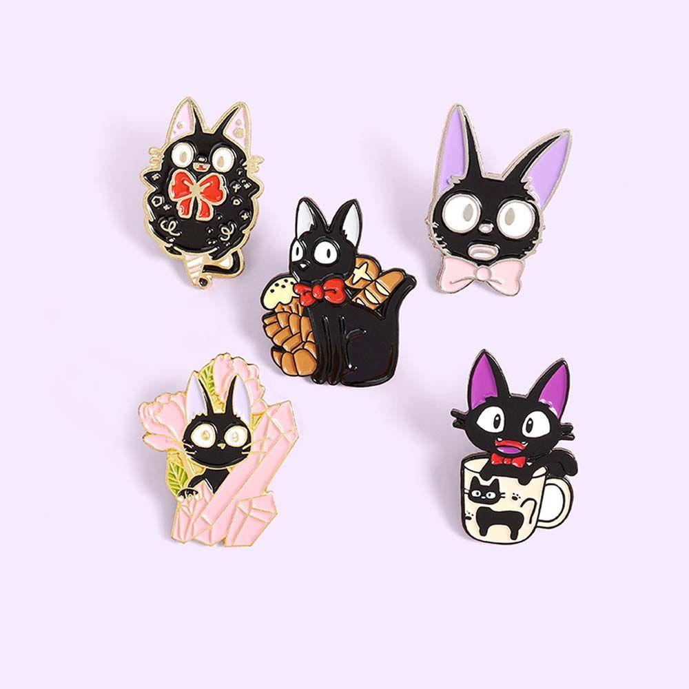 Ghim Cài Áo Hình Mèo Satan Dễ Thương Dành Cho Nam Nữ