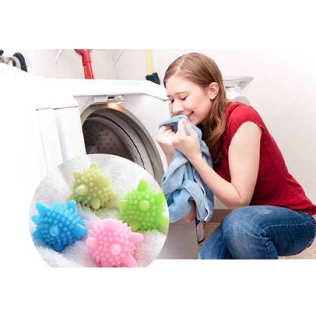 Cầu gai giặt quần áo hỗ trợ giặt sạch làm mềm vải