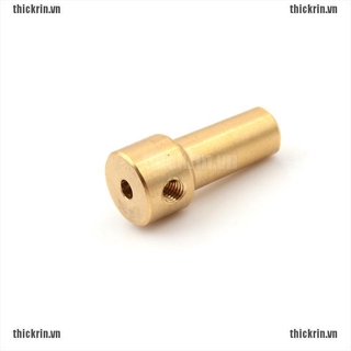 <Hot~new>Brass 3.17mm Electric Drill Chuck JT0 Coupling Motor Shaft Coupler Clamp