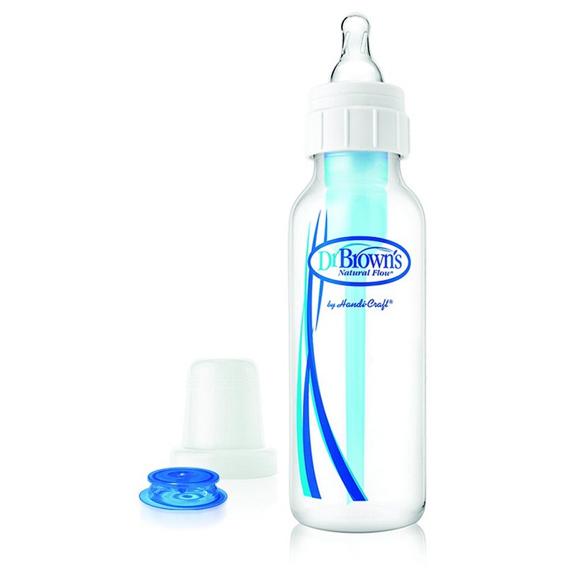 Bình sữa Y tế chuyên dụng cho trẻ Sinh non, bú yếu, hở hàm ếch Dr.Brown USA  20-240ml