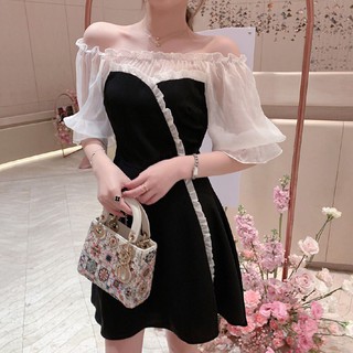 ĐẦM DỰ TIỆC TRỄ VAI (ẢNH THẬT)