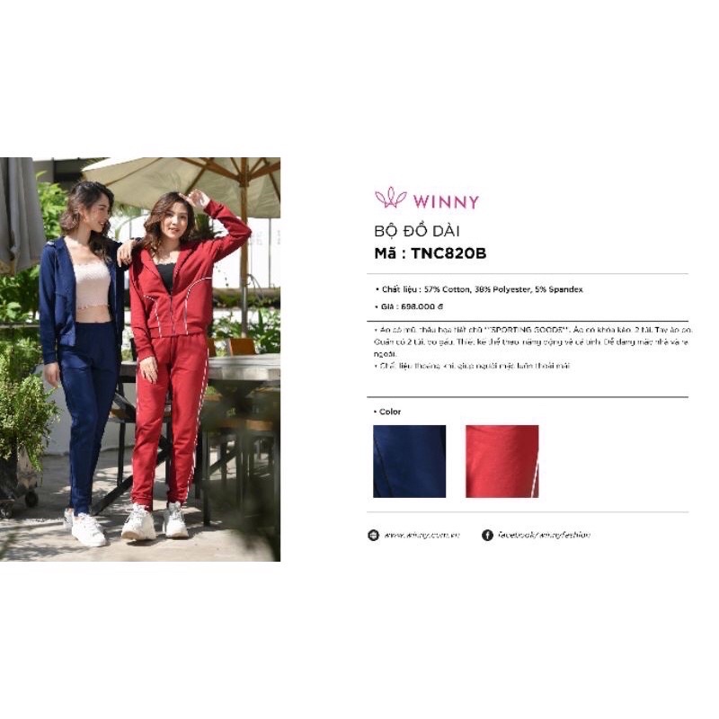 bộ winny thu đông 820B nỉ da cá 698k | BigBuy360 - bigbuy360.vn