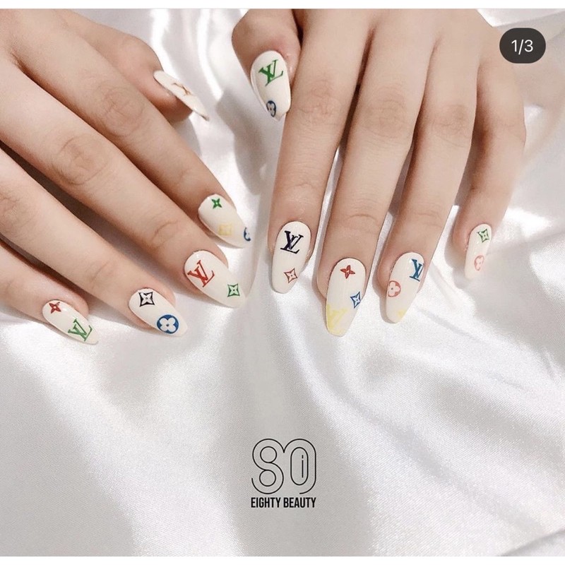 vải lụa chụp ảnh nail