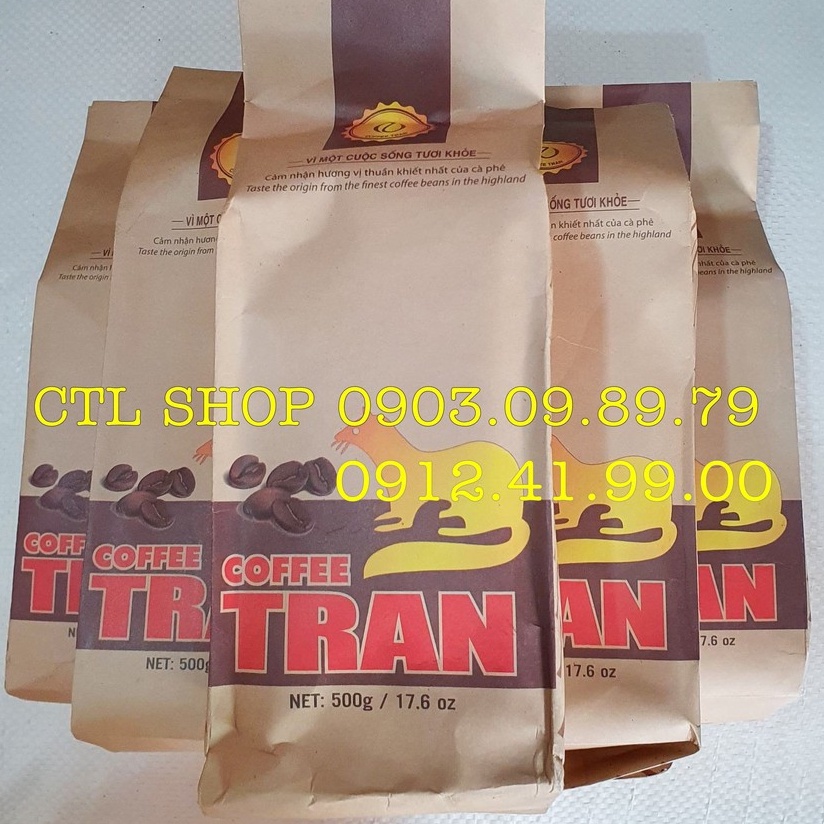 Cà Phê Chồn Tran  Gói 500gr