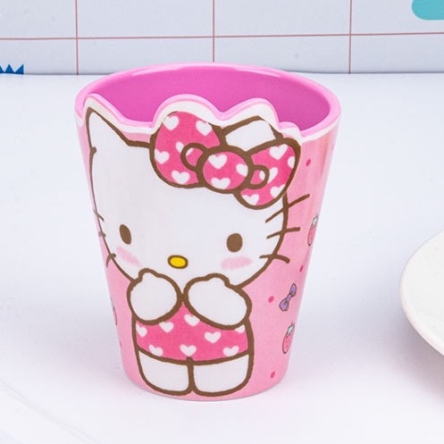 Cốc nhựa Hello Kitty 300ml