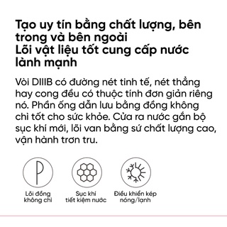 Vòi chậu rửa mặt nóng lạnh DIIIB DXMP005
