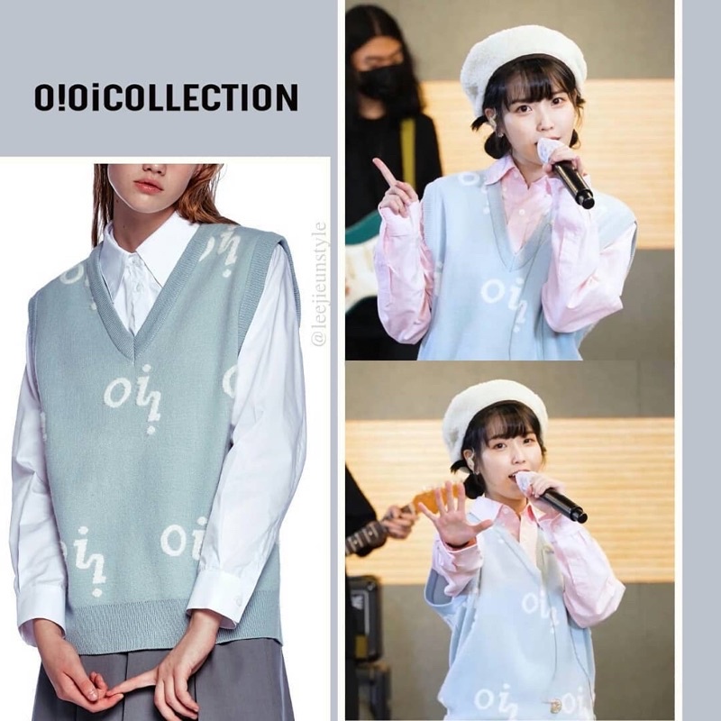 Áo Gile len OiOi giống Rosé Blackpink và IU