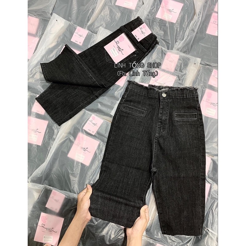 BÁN SỈ QUẦN JEAN NGỐ TÚI ỐP M1219 CHO NỮ